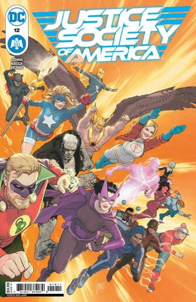DC Comics Justice Society Of America #12 Mikel Janin