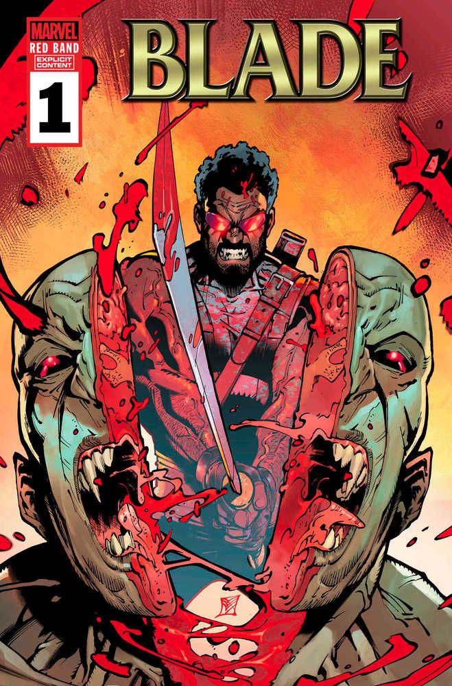 Marvel Comics Blade Red Band #1 C.F. Villa