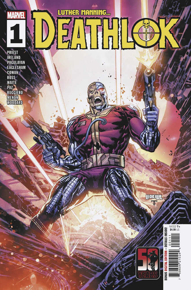 Marvel Comics Deathlok 50Th Ann Special #1 Ken Lashley