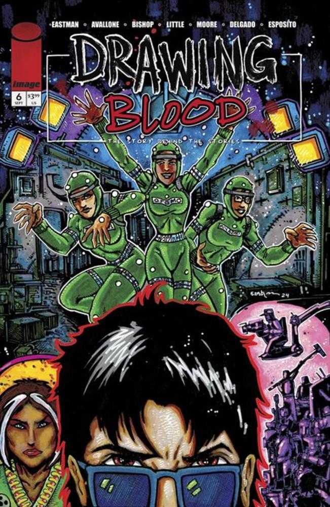 Image Comics Drawing Blood #6 Kevin Eastman