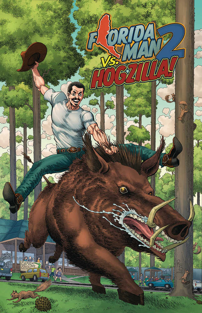 American Mythology Productions Florida Man Vs Hogzilla #3 Pat Broderick
