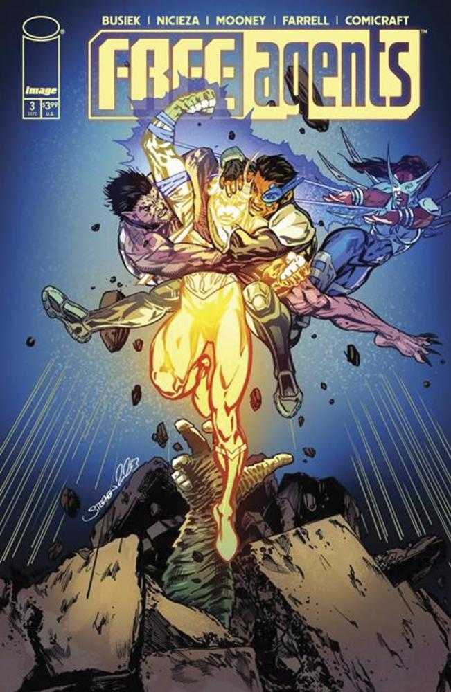 Image Comics Free Agents #3 Stephen Mooney