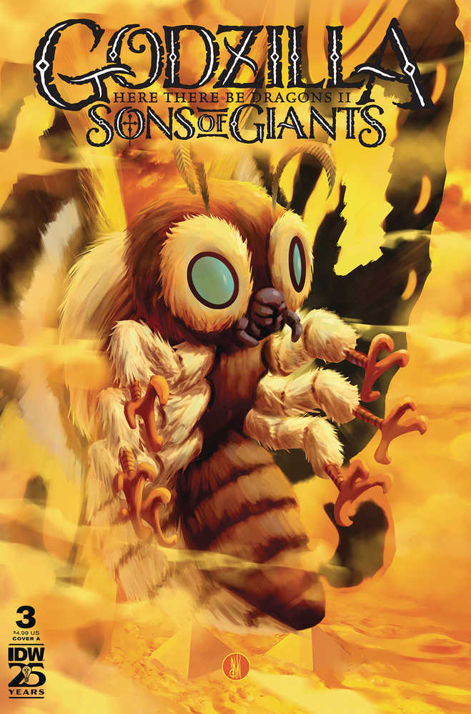 IDW Publishing Godzilla Here There Be Dragons II Sons Of Giants #3 Inaki Miranda