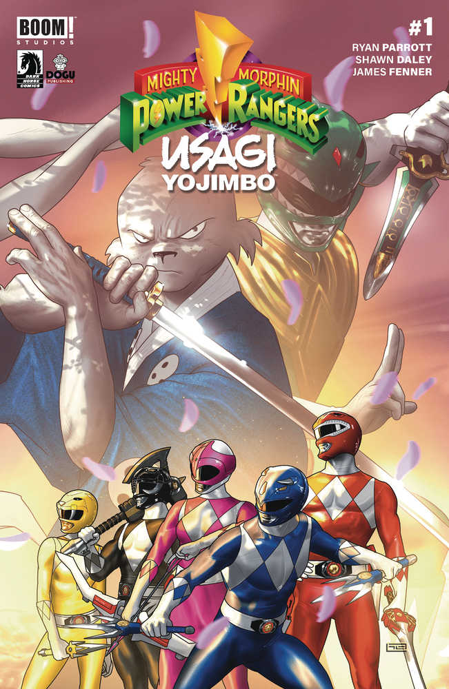 Boom! Studios Mighty Morphin Power Rangers Usagi Yojimbo #1 Taurin Clarke