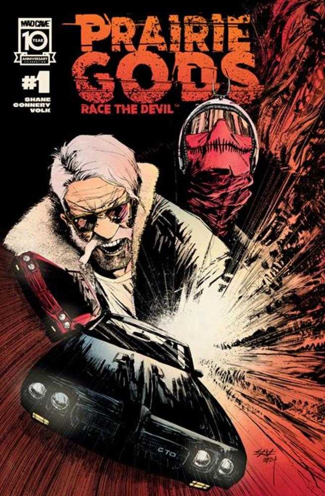 Mad Cave Studios Prairie Gods #1 Shane Connery Volk