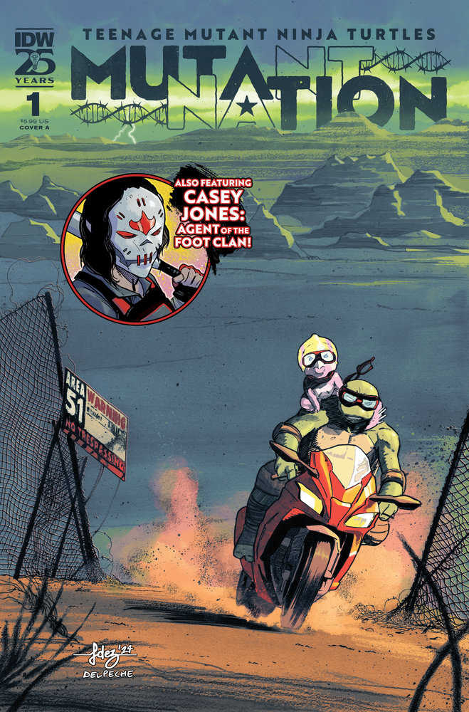 IDW Publishing TMNT Mutant Nation #1 Javier Fernandez