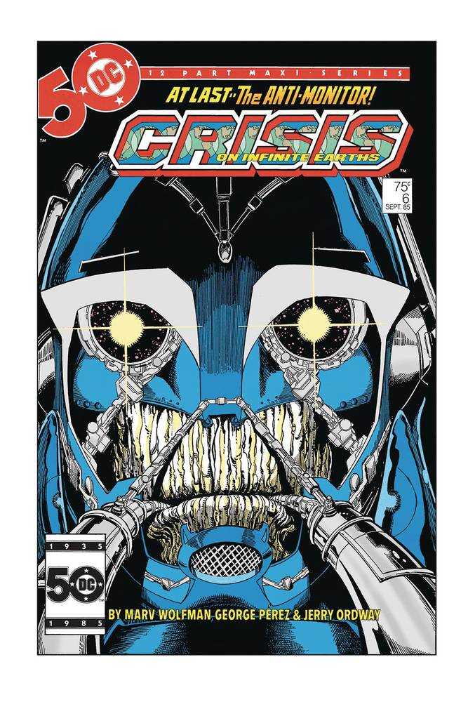 DC Comics Crisis On Infinite Earths #6 George Perez Foil Facsimile Variant