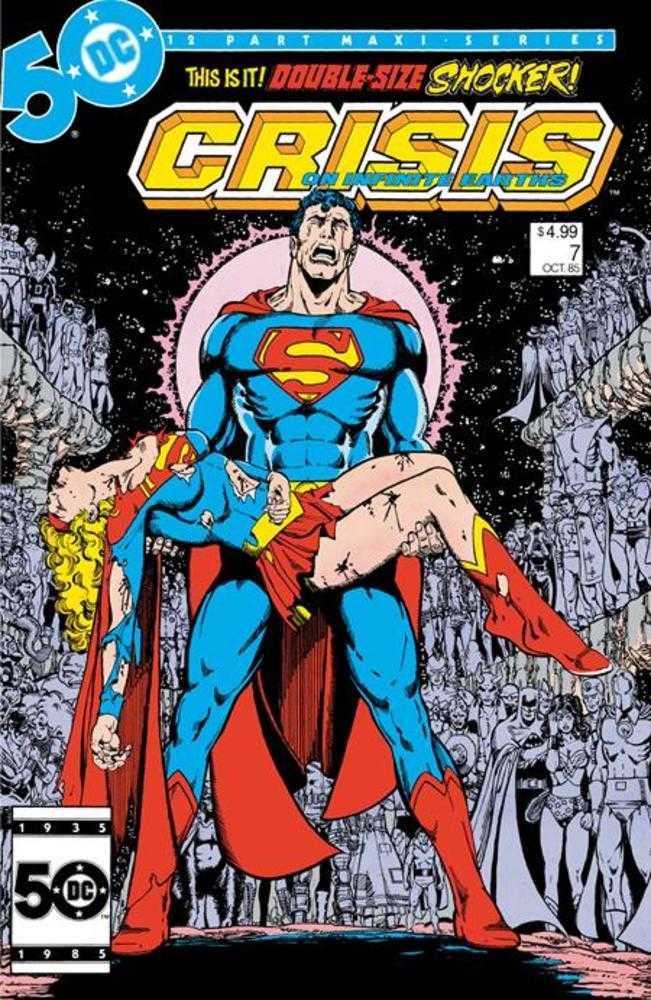 DC Comics Crisis On Infinite Earths #7 George Perez Facsimile Edition