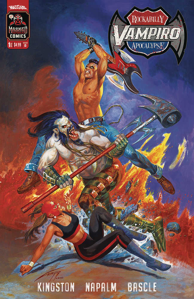 Massive Publishing Vampiro Rockabilly Apocalypse #1 Rafael Gallur