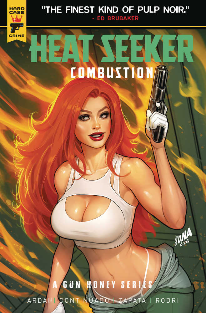 Titan Comics Heat Seeker Combustion Gun Honey #1 David Nakayama