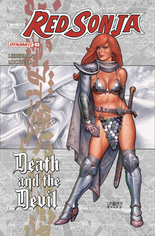 Dynamite Entertainment Red Sonja Death And The Devil #3 Joseph Michael Linsner