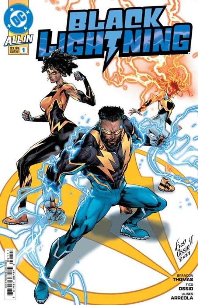 DC Comics Black Lightning #1 Fico Ossio