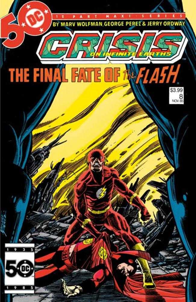 DC Comics Crisis On Infinite Earths #8 George Perez Facsimile Edition
