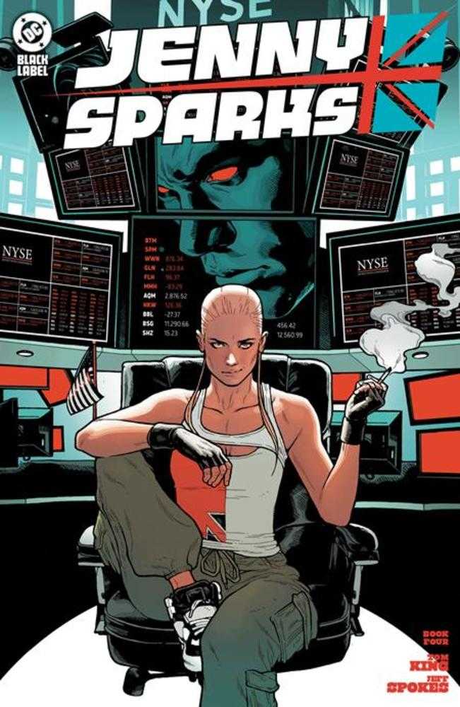 DC Comics Jenny Sparks #4 Jeff Spokes