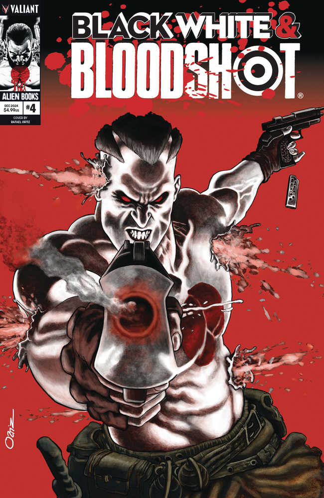 Valiant Entertainment Black White & Bloodshot #4 Rafael Ortiz