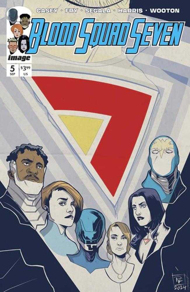 Image Comics Blood Squad Seven #5 Paul Fry
