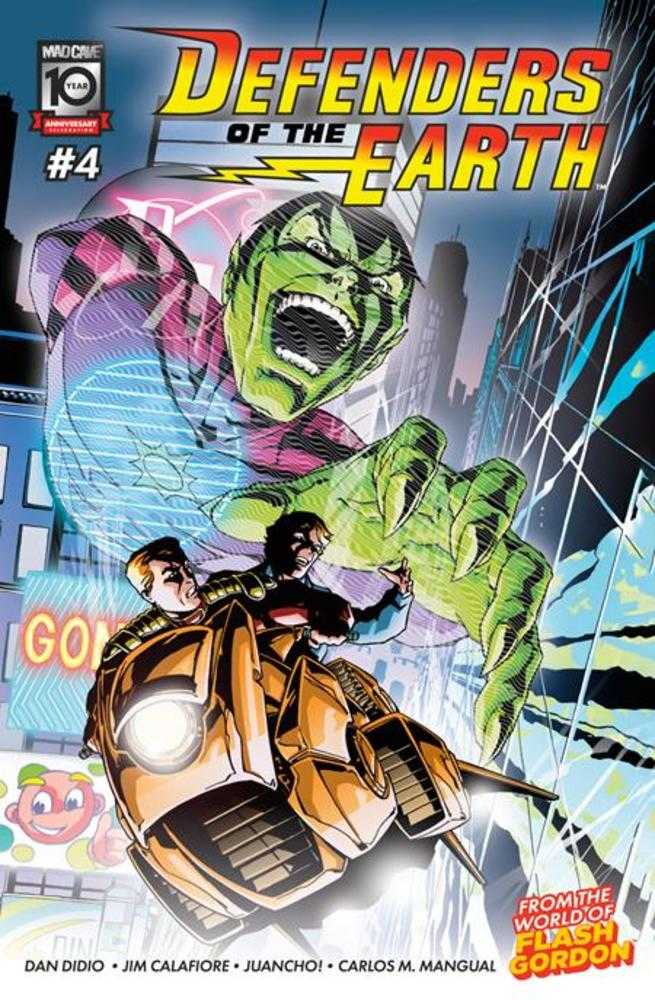 Mad Cave Studios Defenders Of The Earth #4 Jim Calafiore