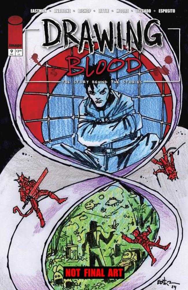 Image Comics Drawing Blood #9 Kevin Eastman