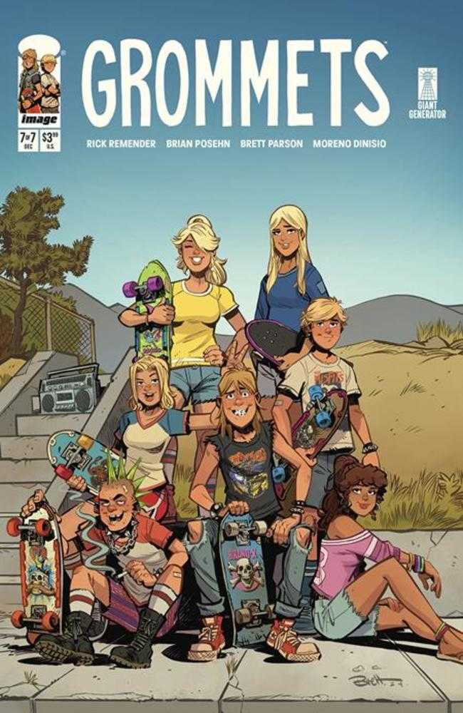 Image Comics Grommets #7 Brett Parson