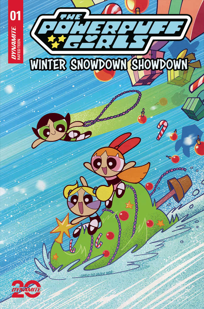 Dynamite Entertainment Powerpuff Girls Winter Snowdown Showdown #1 Carlo Lauro