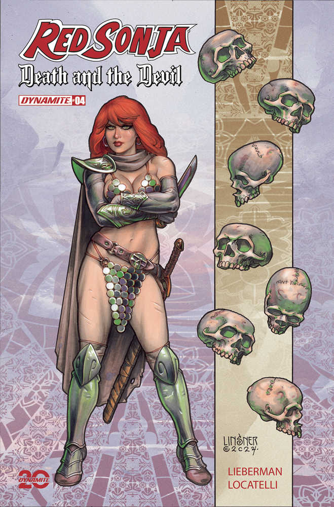 Dynamite Entertainment Red Sonja Death And The Devil #4 Joseph Michael Linsner