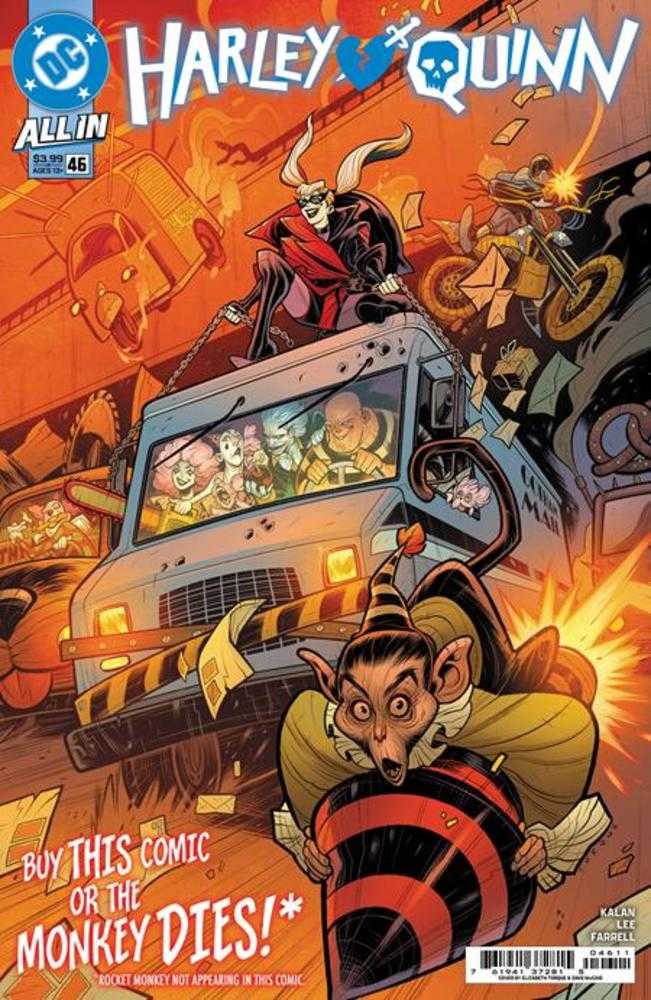 DC Comics Harley Quinn #46 Elizabeth Torque