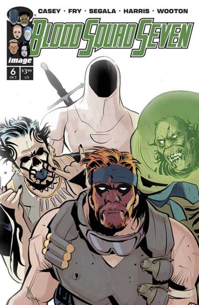 Image Comics Blood Squad Seven #6 Paul Fry