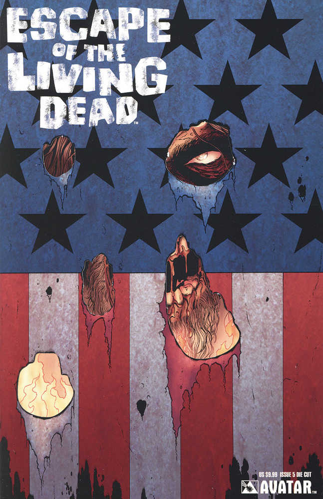 Avatar Escape Of The Living Dead Lurking Die-Cut Bonus Set (5Ct) Jacen Burrows