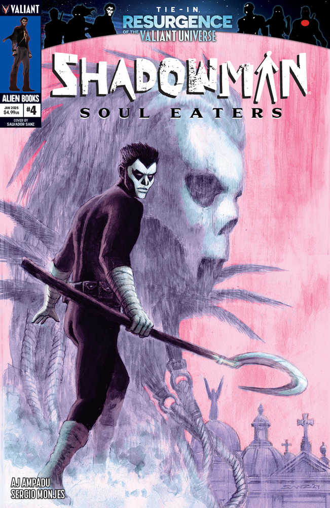 Valiant Entertainment Shadowman Soul Eaters #4 Salvador Sanz
