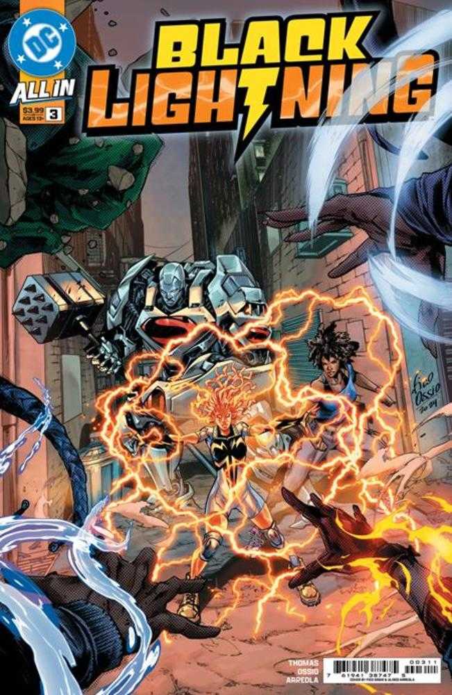DC Comics Black Lightning #3 Fico Ossio
