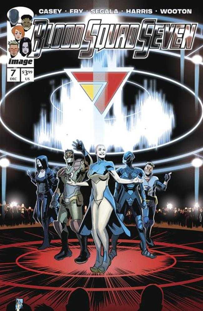 Image Comics Blood Squad Seven #7 Paul Fry