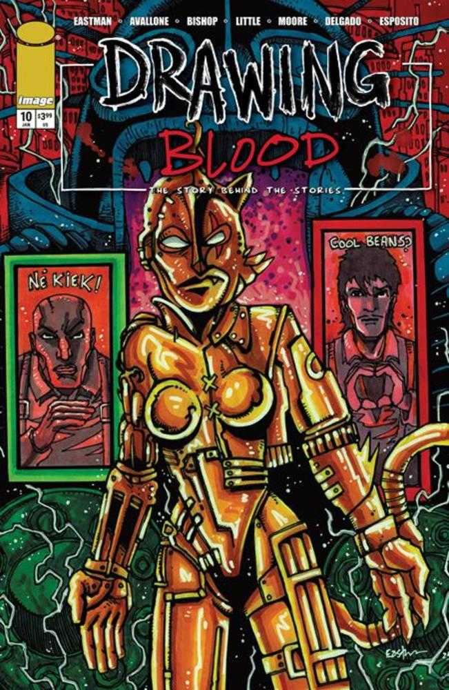 Image Comics Drawing Blood #10 Kevin Eastman