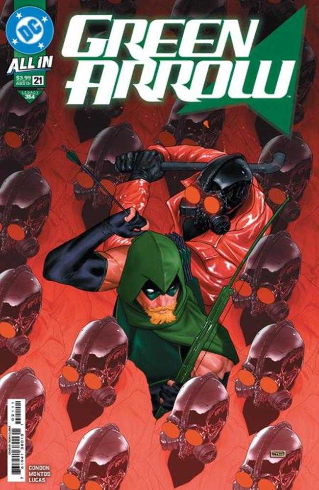 DC Comics Green Arrow #21 Taurin Clarke