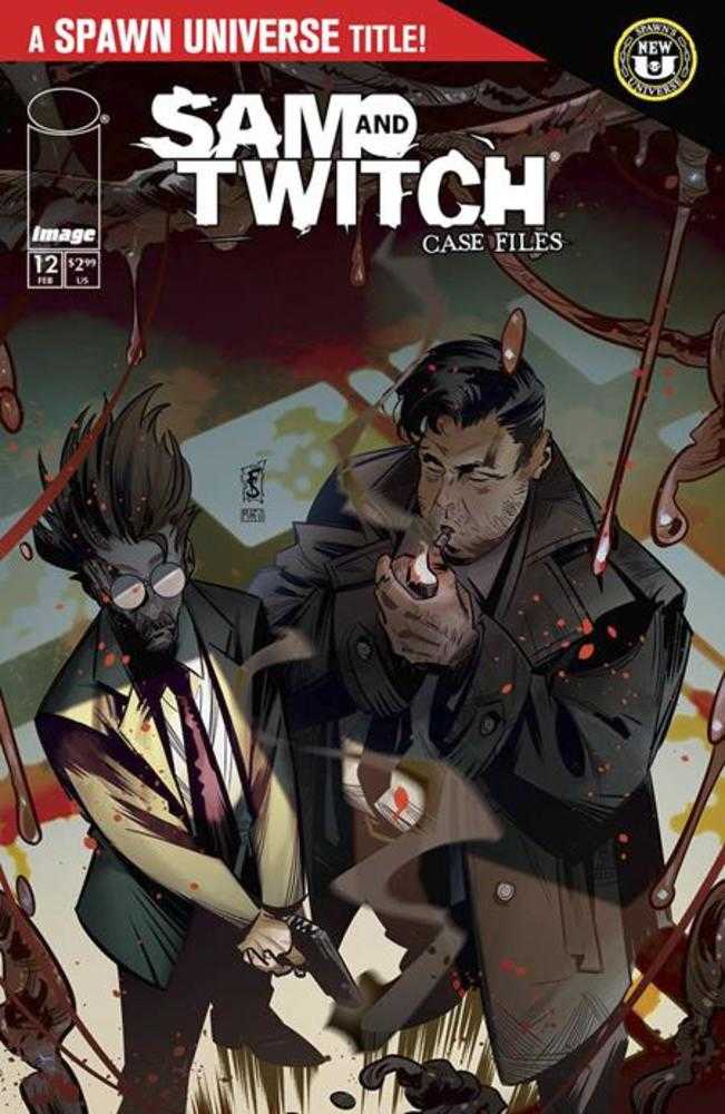 Image Comics Spawn Sam And Twitch Case Files #12 Federico Sabbatini