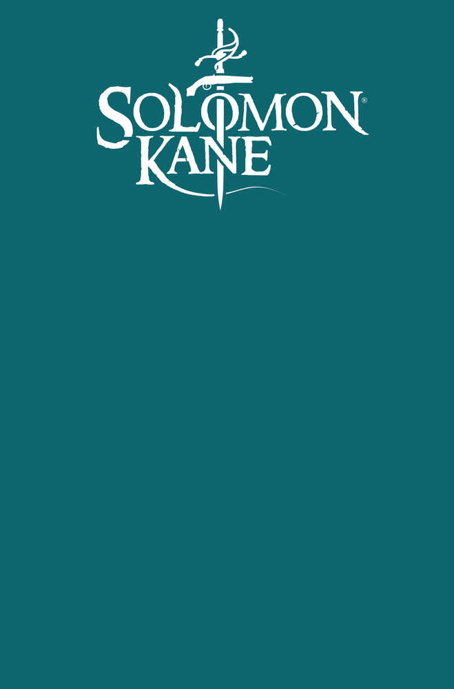 Titan Comics Solomon Kane Serpent Ring #1 Blank Cover