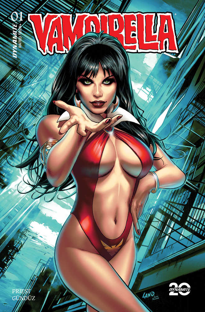 Dynamite Entertainment Vampirella (2025) #1 Greg Land Cover F Foil Variant