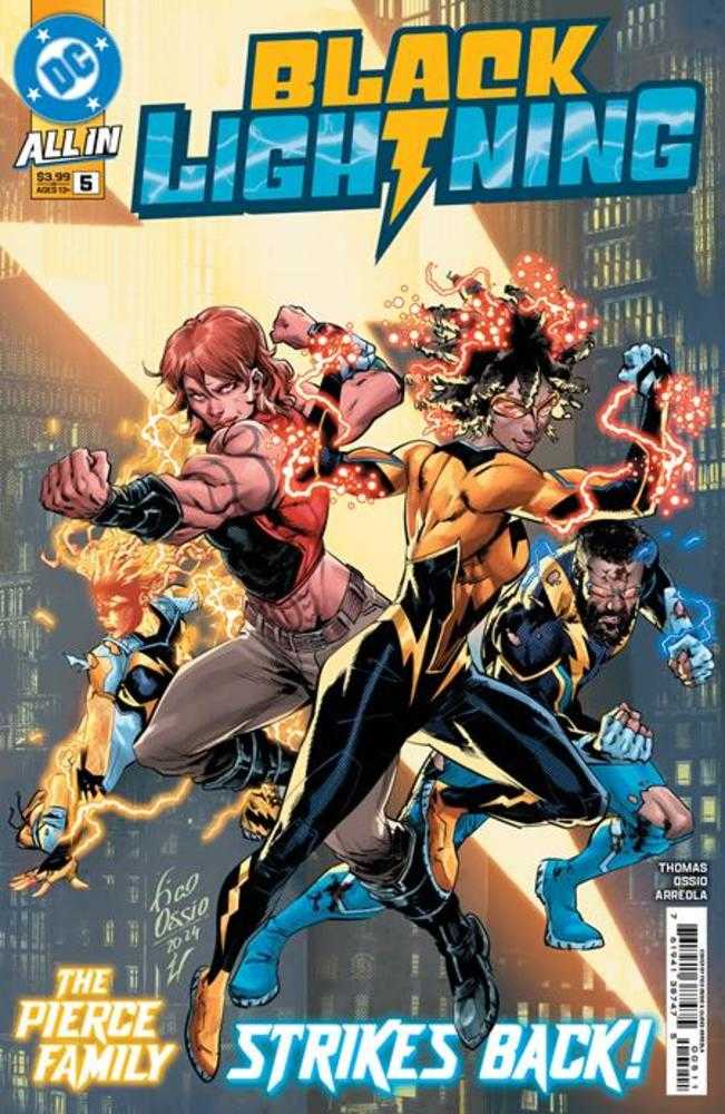 DC Comics Black Lightning #5 Fico Ossio