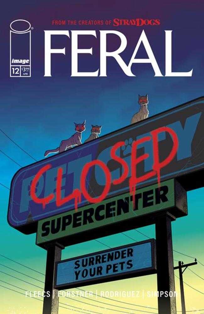 Image Comics Feral #12 Trish Forster