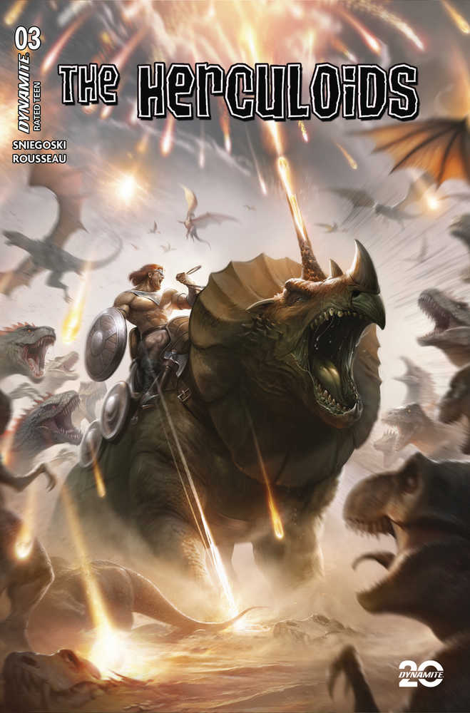 Dynamite Entertainment Herculoids #3 Francesco Mattina