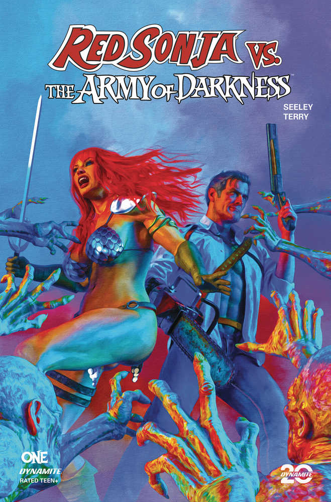 Dynamite Entertainment Red Sonja Vs Aod #1 Mark Spears