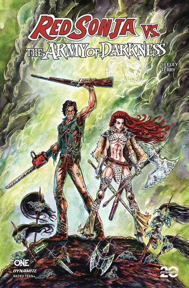 Dynamite Entertainment Red Sonja Vs Aod #1 Nikkol Jelenic