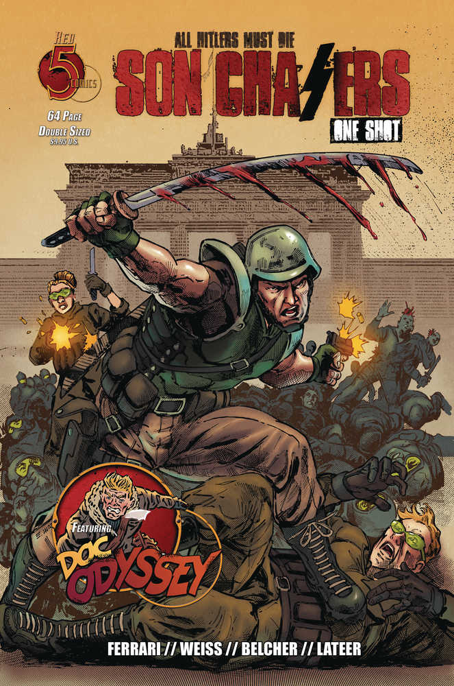 Red 5 Comics Son Chasers Double Sized One Shot Elias Martis
