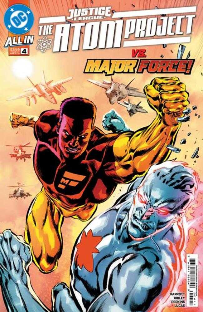 DC Comics Justice League The Atom Project #4 Mike Perkins