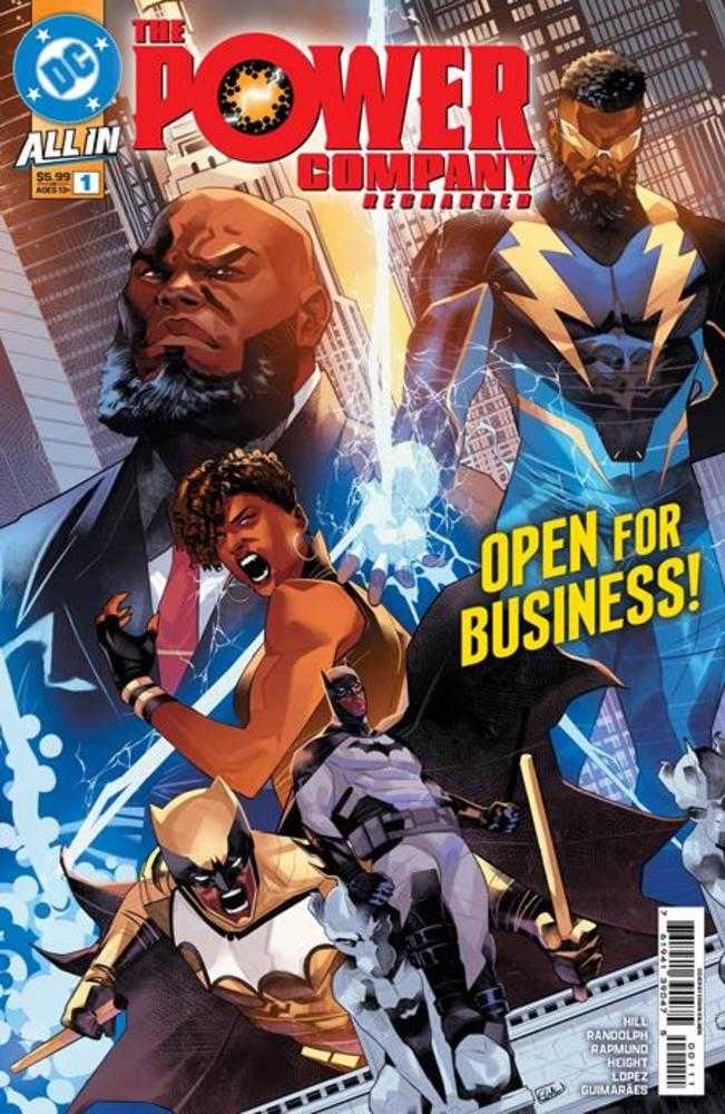 DC Comics Power Company Recharged #1 One Shot Edwin Galmon