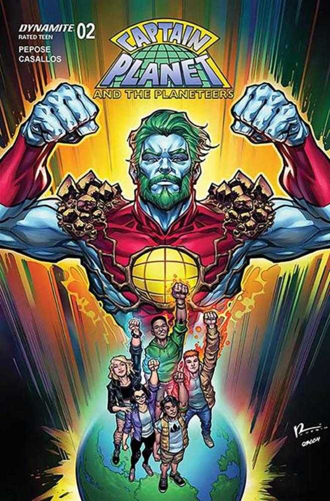 Dynamite Entertainment Captain Planet #2 Chad Hardin