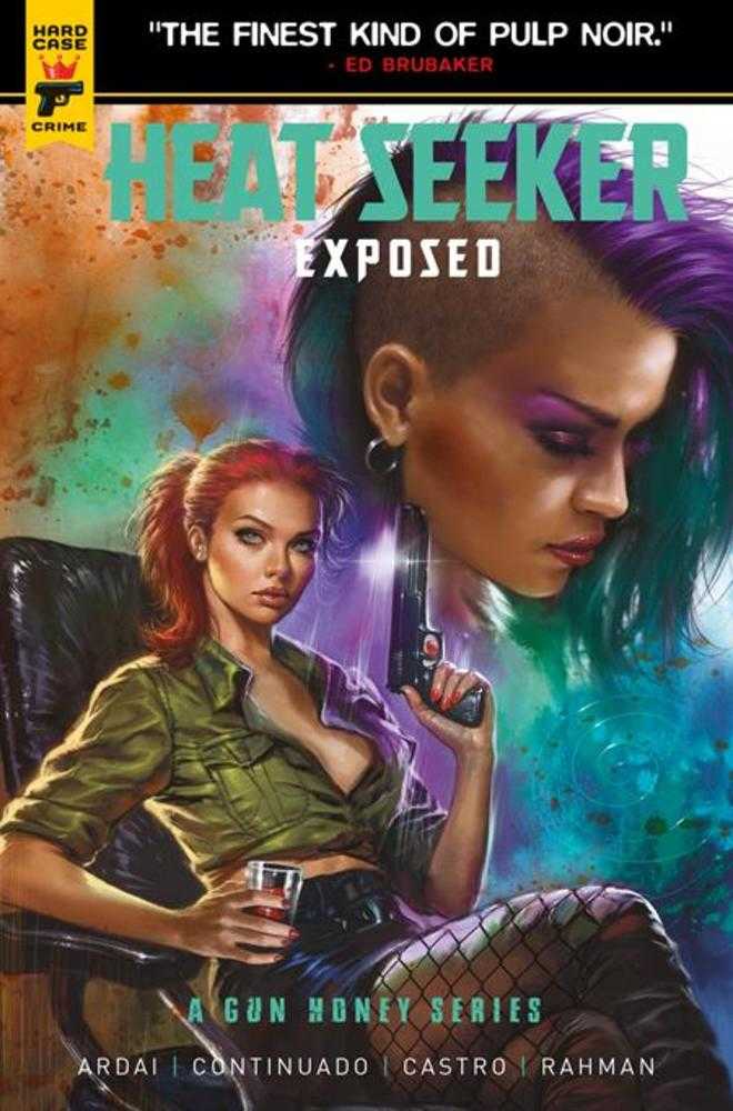 Titan Comics Heat Seeker Exposed Gun Honey  #1 Lucio Parrillo Cover B