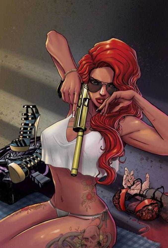 Titan Comics Heat Seeker Exposed Gun Honey  #1 Ace Continuado