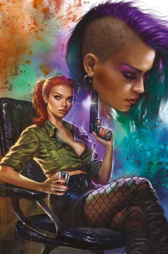 Titan Comics Heat Seeker Exposed Gun Honey  #1 Lucio Parrillo Cover J