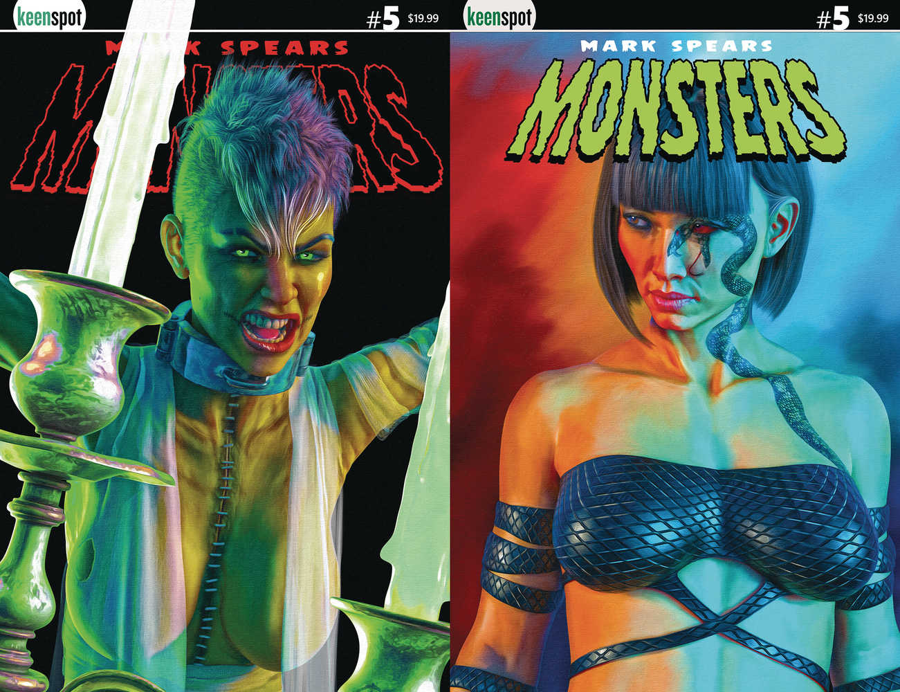 Keenspot Entertainment Mark Spears Monsters #5 Mark Spears Cover F