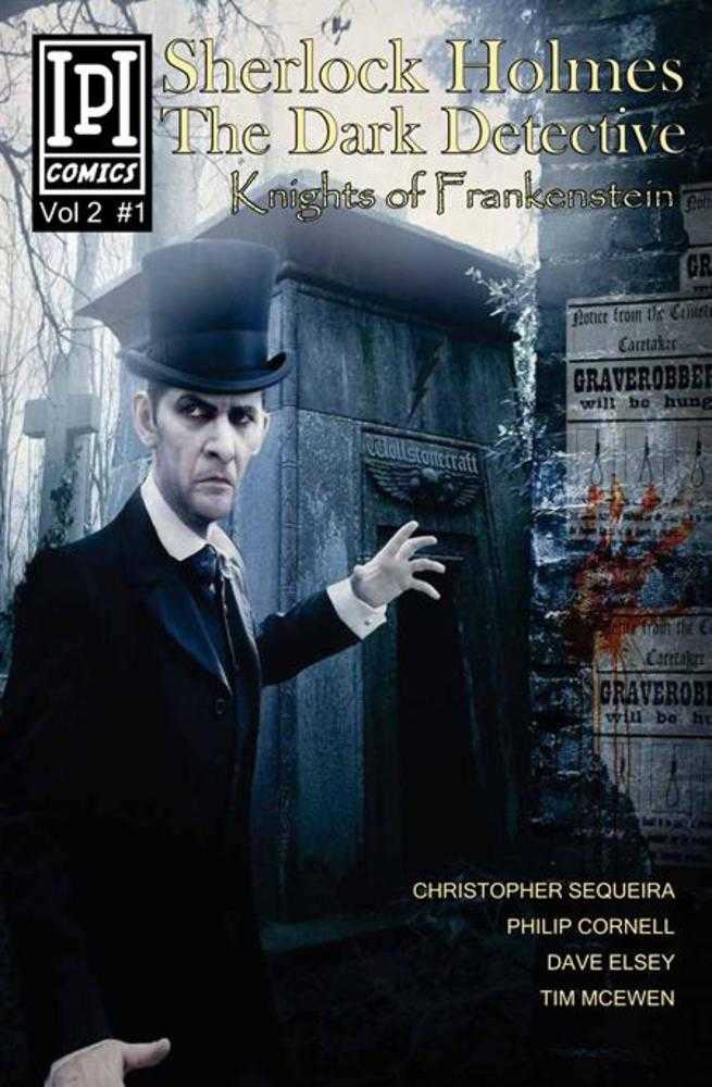 IPI COMICS Sherlock Holmes Dark Detective #1 Dave Elsey